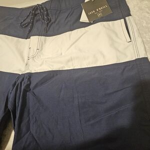 O'Neill Men's Swim Shorts - Navy and White